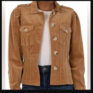 Kut from the Kloth Kyra Corduroy Jacket - Camel - Medium